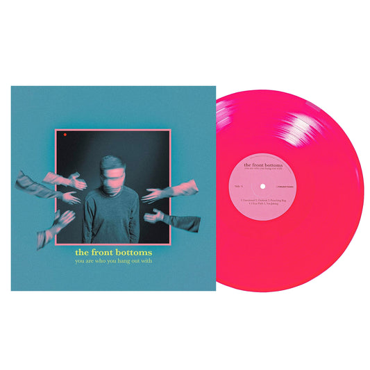 the front bottoms You Are Who You Hang Out With - Neon Coral Vinyl LP